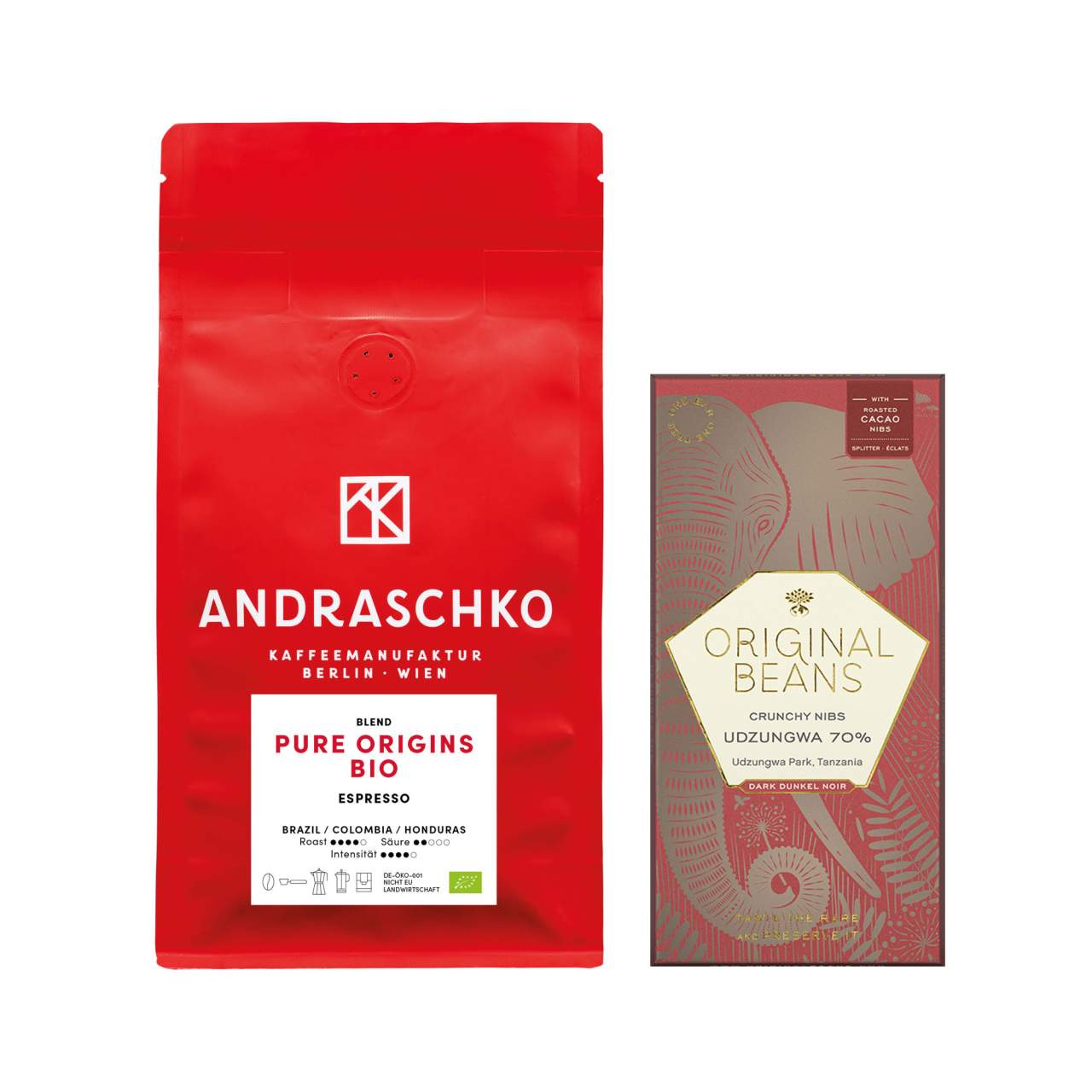 Pure Origins BIO Espresso Blend DE-ÖKO-001 & Udzungwa 70%